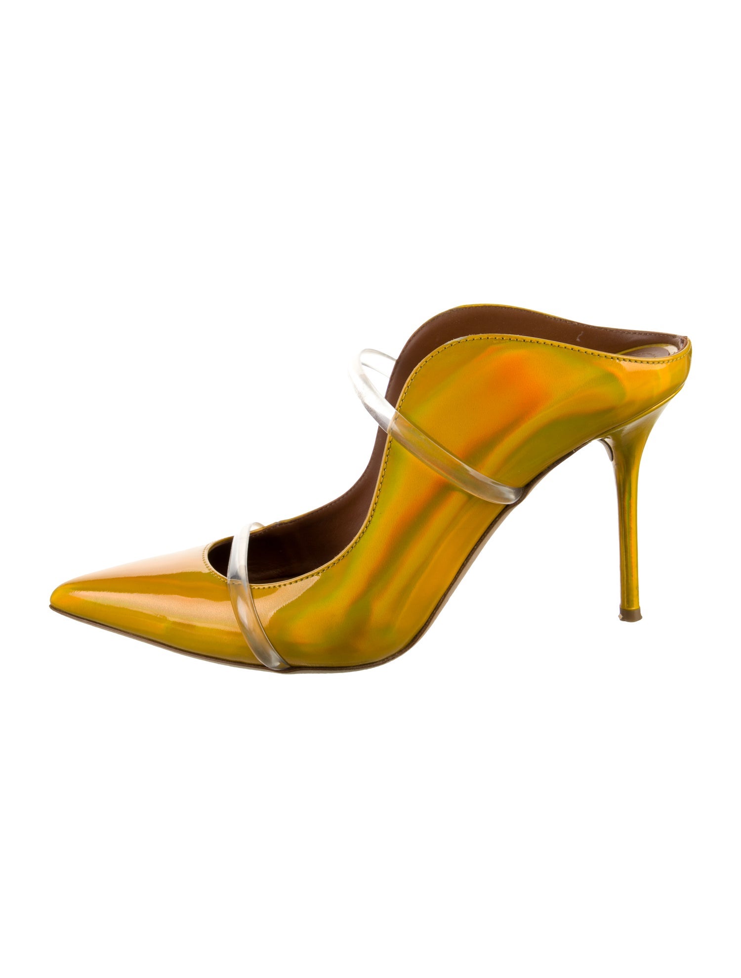Malone Souliers Patent Leather Mules