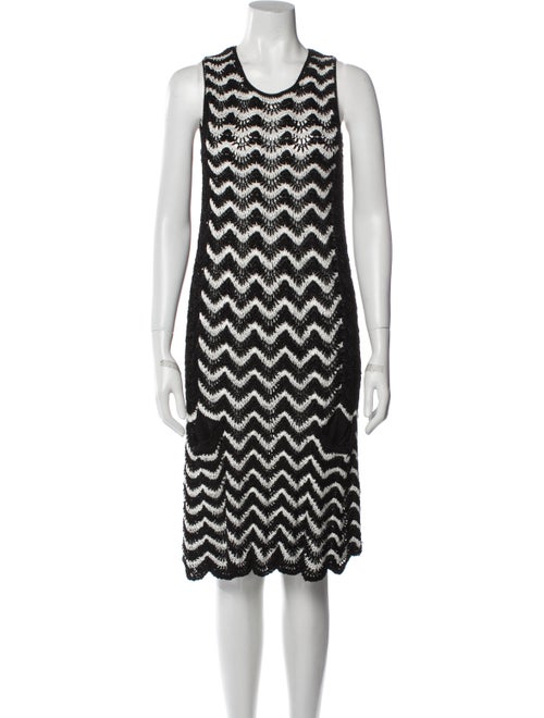 Spencer Vladimir Striped Knee-Length Dress