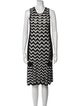 Spencer Vladimir Striped Knee-Length Dress