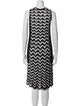 Spencer Vladimir Striped Knee-Length Dress
