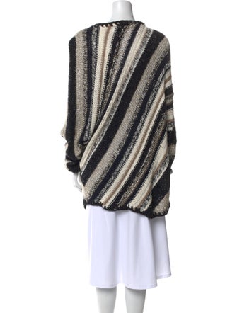 Spencer Vladimir Striped Scoop Neck Sweater