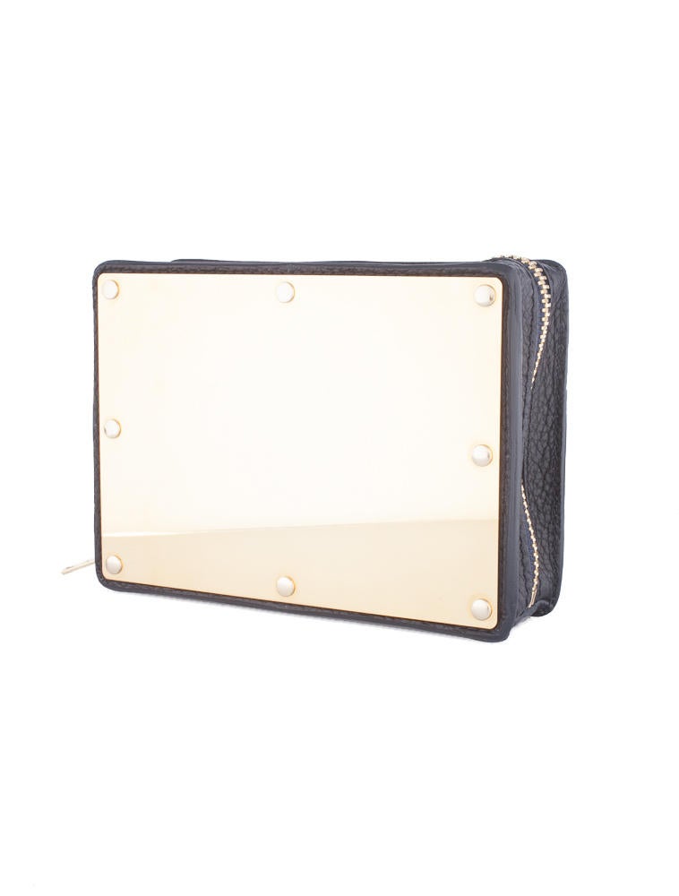 Sophie Hulme Stamped Box Clutch w/ Tags