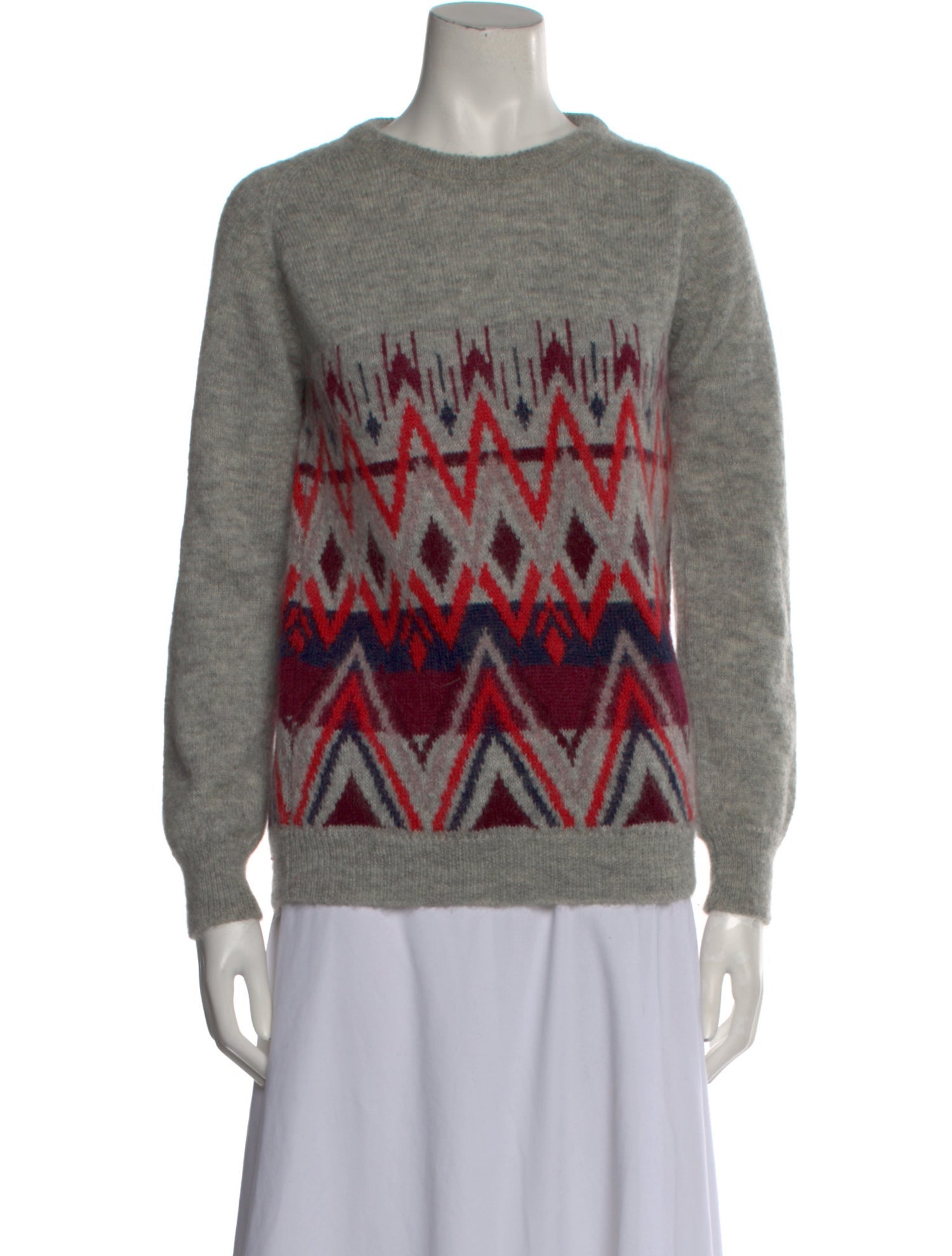 Sophie Hulme Mohair Printed Sweater
