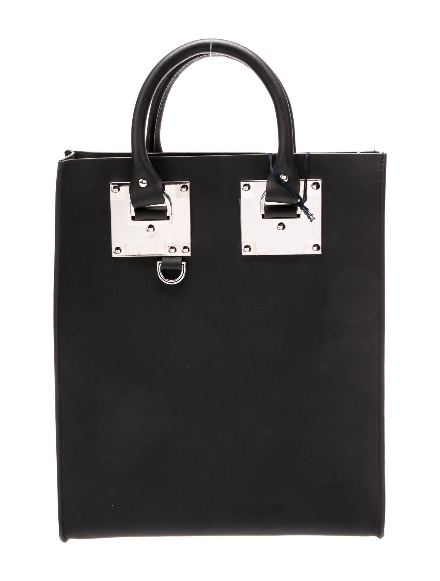 Sophie Hulme Leather Top Handle Bag