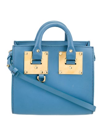 Sophie Hulme Leather Crossbody Bag Small