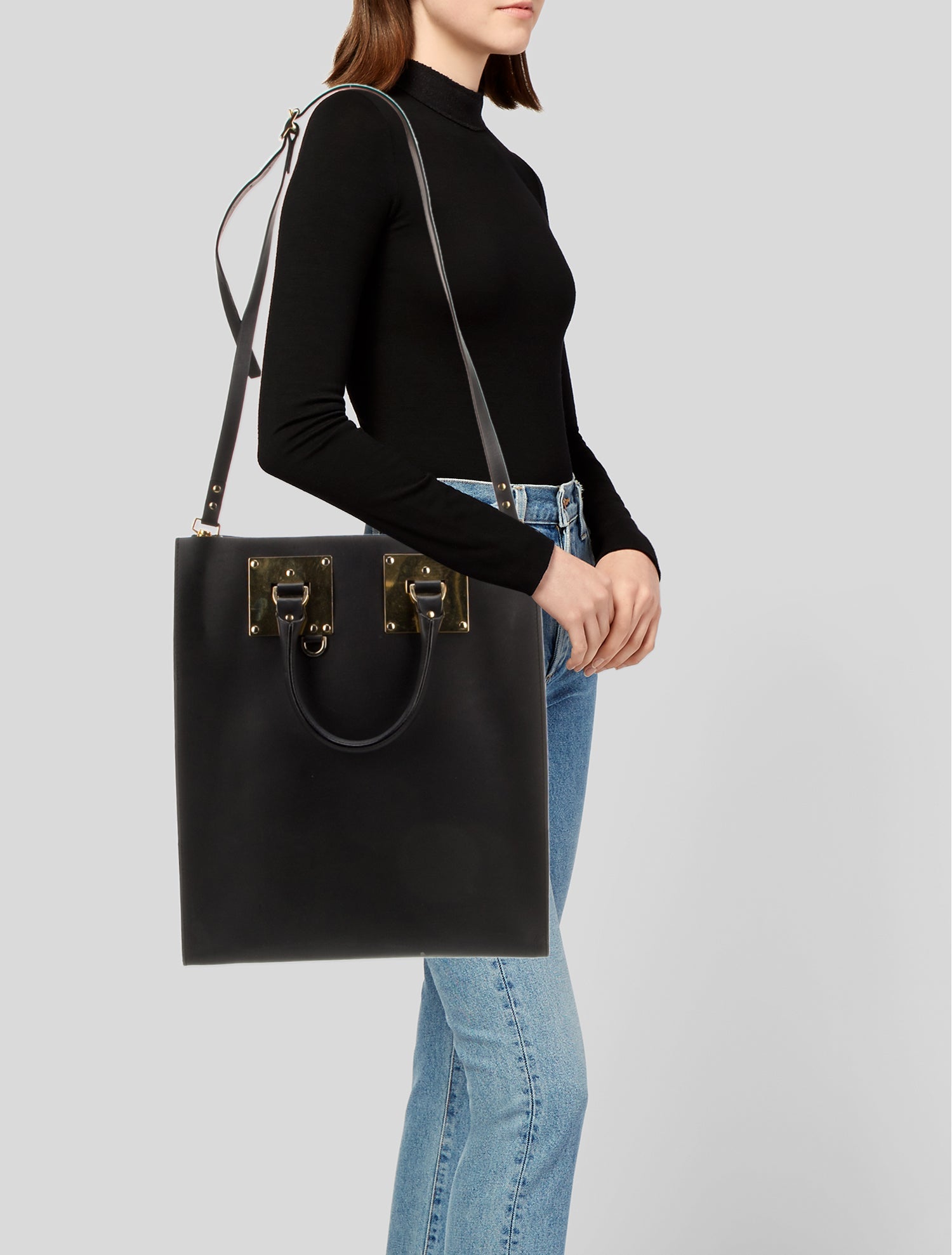 Sophie Hulme Leather Tote