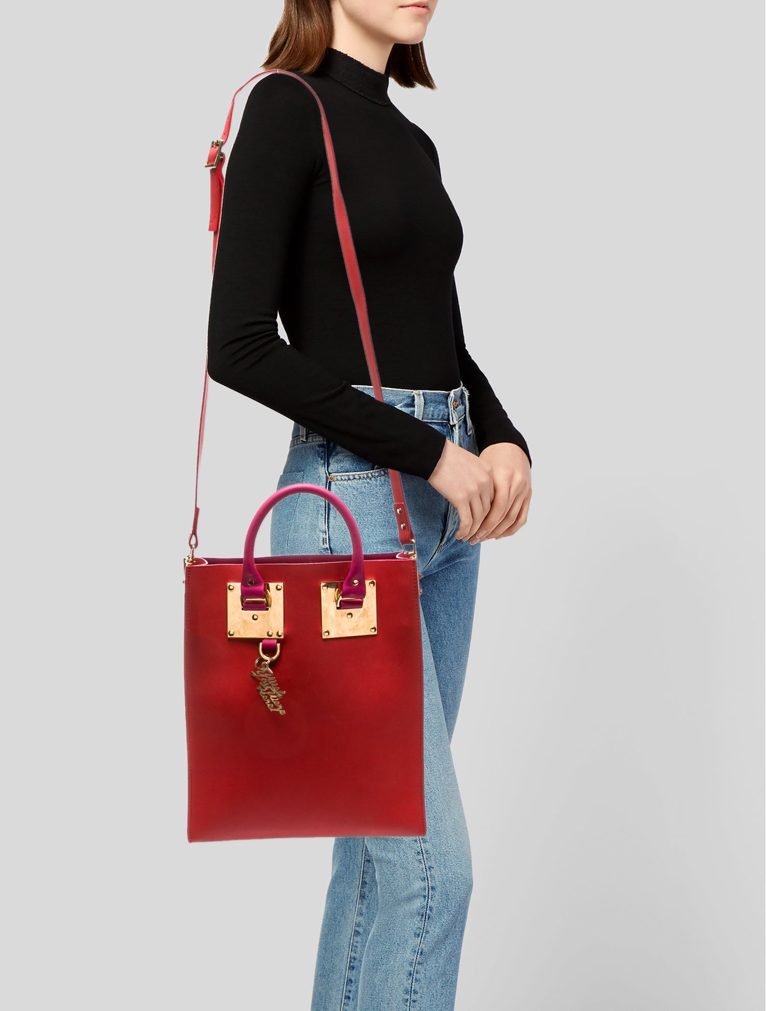 Sophie Hulme Leather Tote