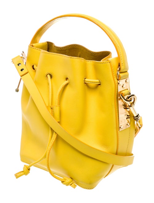 Sophie Hulme Leather Top Handle Bag