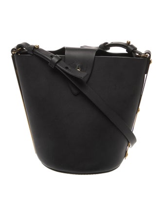 Sophie Hulme Leather Bucket Bag