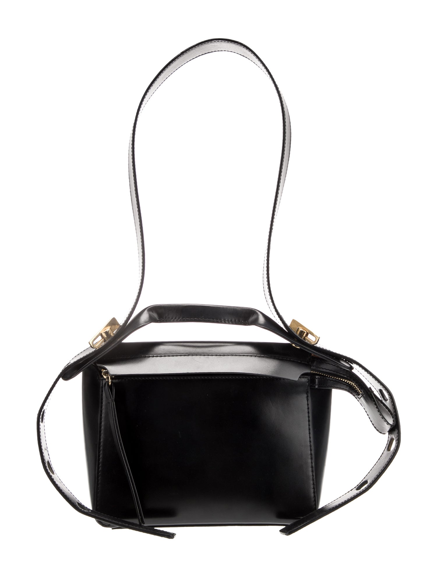 Sophie Hulme Leather Crossbody Bag