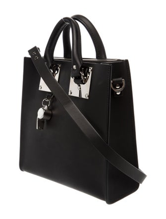 Sophie Hulme Leather Top Handle Bag