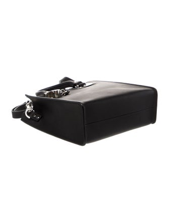 Sophie Hulme Leather Top Handle Bag