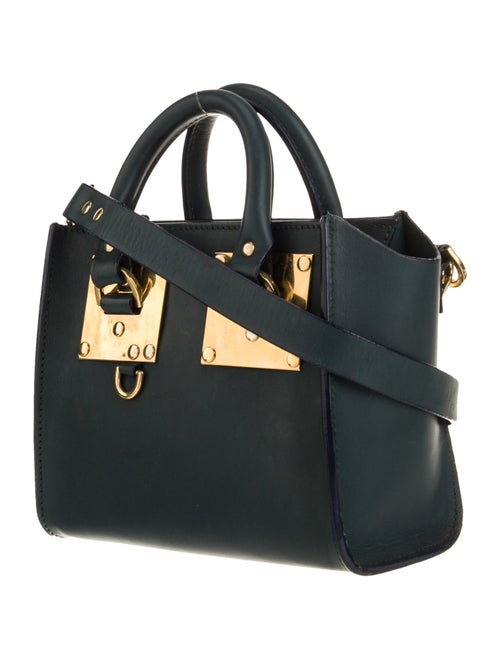 Sophie Hulme Leather Top Handle Bag