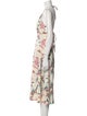 Sipos New York Floral Print Knee-Length Dress