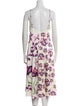 Sipos New York Floral Print Midi Length Dress