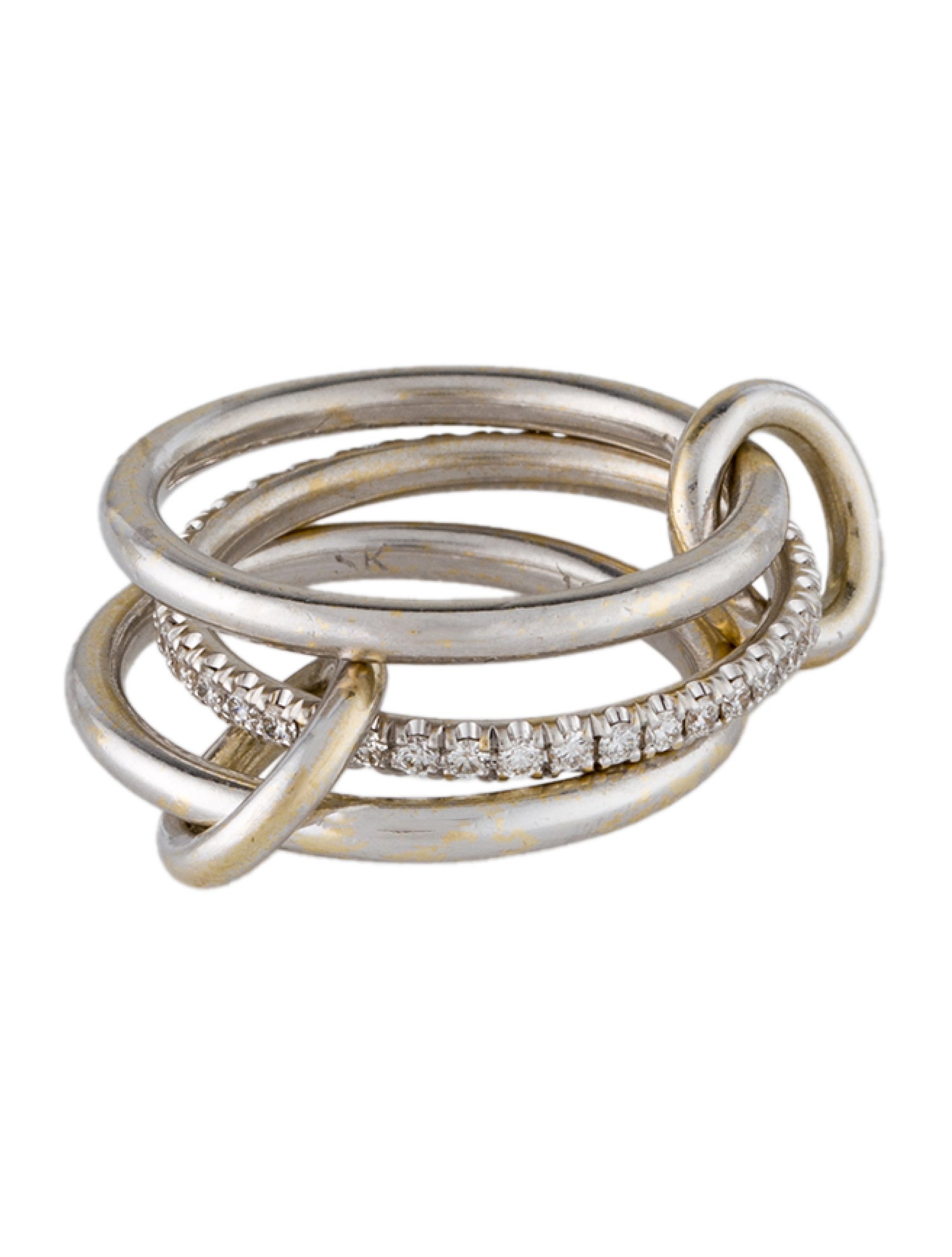 Spinelli Kilcollin 18K Diamond Sonny Ring