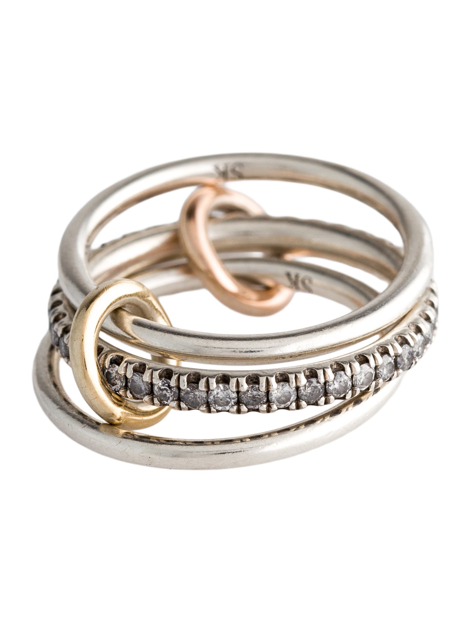 Spinelli Kilcollin Diamond Sonny Gris Ring