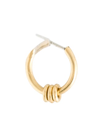 Spinelli Kilcollin 18K Single Hoop Earring