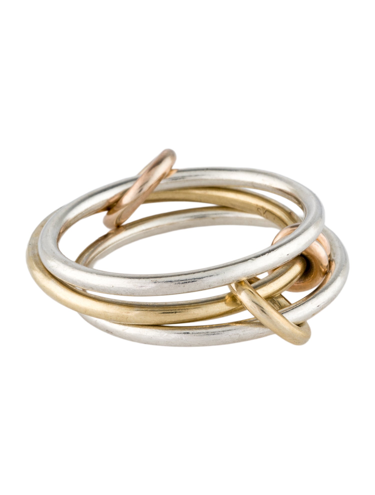 Spinelli Kilcollin Tri-Color Acacia MX Rolling Ring