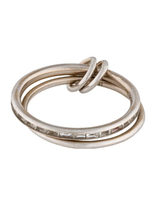 Spinelli Kilcollin 18K Diamond Callisto Linked Stack Ring