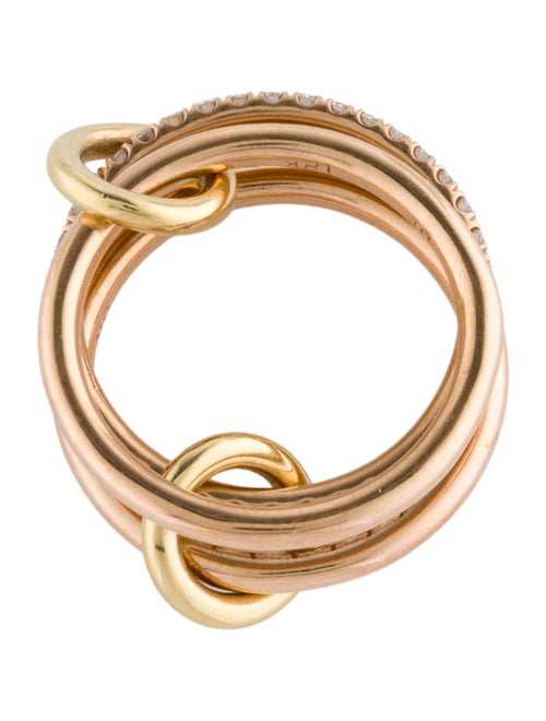 Spinelli Kilcollin 18K Diamond Sonny Rolling Ring