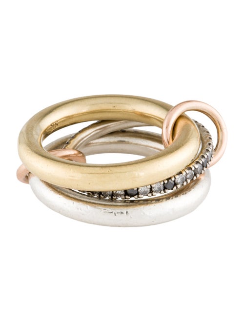 Spinelli Kilcollin Diamond Libra 3-Link Ring