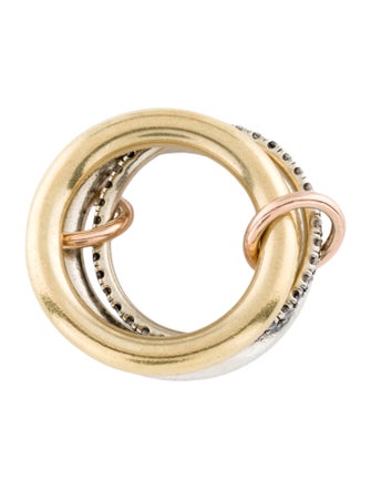 Spinelli Kilcollin Diamond Libra 3-Link Ring