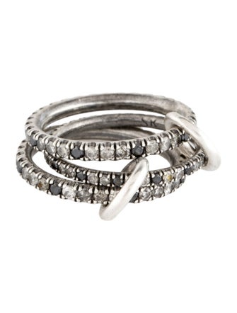 Spinelli Kilcollin 1.42ctw Diamond 3 Band Ring