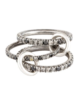 Spinelli Kilcollin 1.42ctw Diamond 3 Band Ring