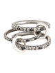 Spinelli Kilcollin 1.42ctw Diamond 3 Band Ring