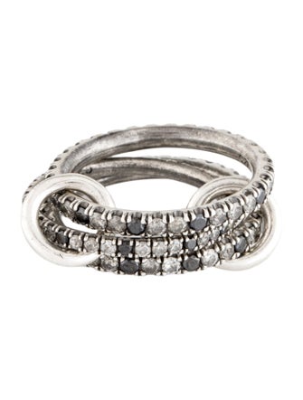 Spinelli Kilcollin 1.42ctw Diamond 3 Band Ring