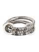 Spinelli Kilcollin 1.42ctw Diamond 3 Band Ring