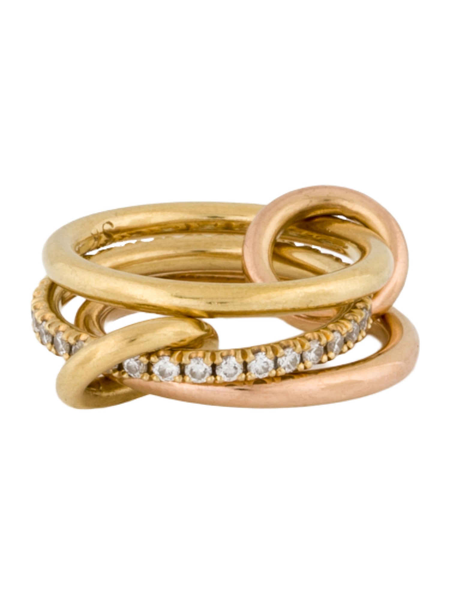 Spinelli Kilcollin 18K Diamond Sonny YG Ring