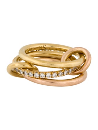 Spinelli Kilcollin 18K Diamond Sonny YG Ring