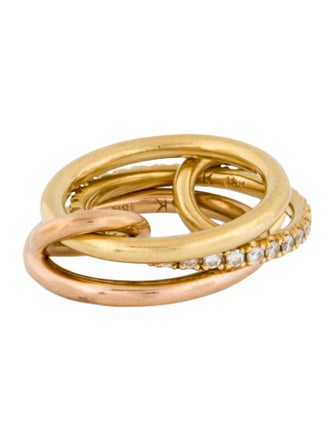 Spinelli Kilcollin 18K Diamond Sonny YG Ring