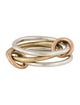Spinelli Kilcollin 18K Thi-Color Solarium Band Ring
