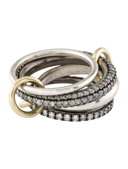 Spinelli Kilcollin Diamond Vega 4-Link Ring