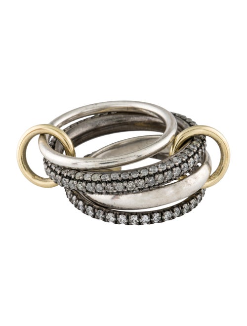 Spinelli Kilcollin Diamond Vega 4-Link Ring
