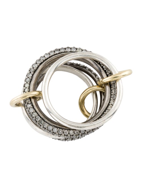 Spinelli Kilcollin Diamond Vega 4-Link Ring
