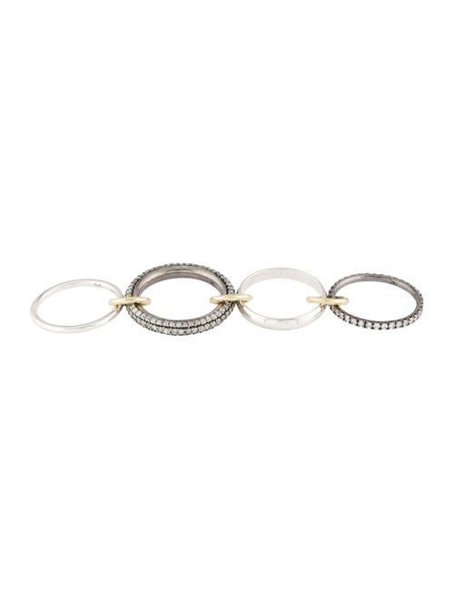 Spinelli Kilcollin Diamond Vega 4-Link Ring