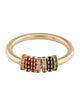 Spinelli Kilcollin 18K Ruby, Emerald & Sapphire Sirius Royal Ring