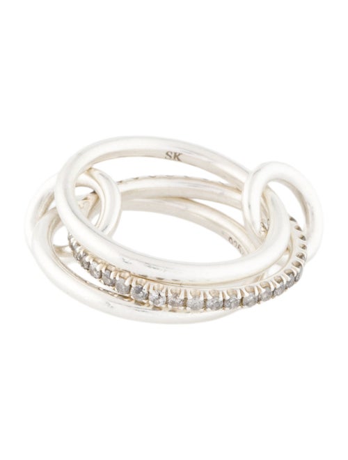 Spinelli Kilcollin Diamond Sonny Silver Multi-Band Ring