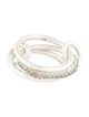 Spinelli Kilcollin Diamond Sonny Silver Multi-Band Ring