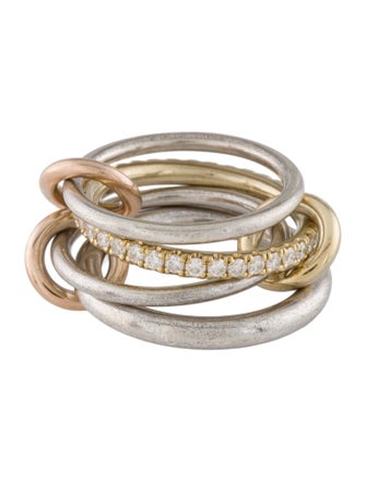 Spinelli Kilcollin Diamond Aries SG Pavé Ring