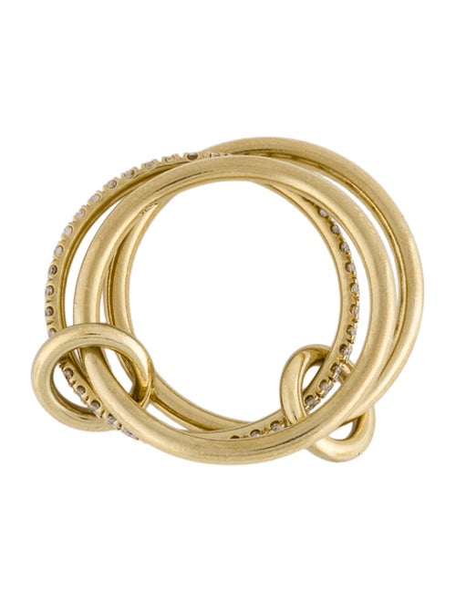 Spinelli Kilcollin 18K Diamond Sonny Three Band Ring