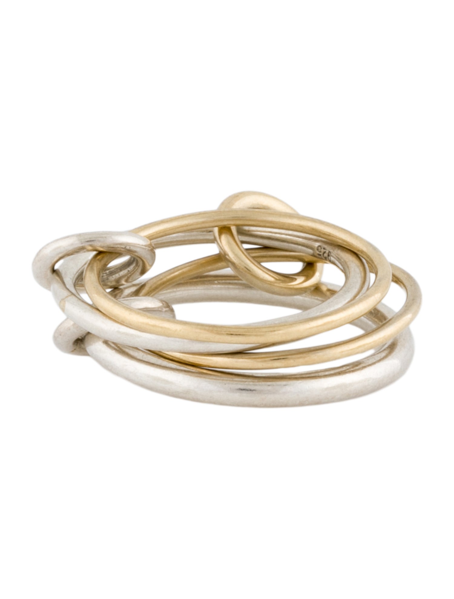 Spinelli Kilcollin Two-Tone Pisces Linked Ring