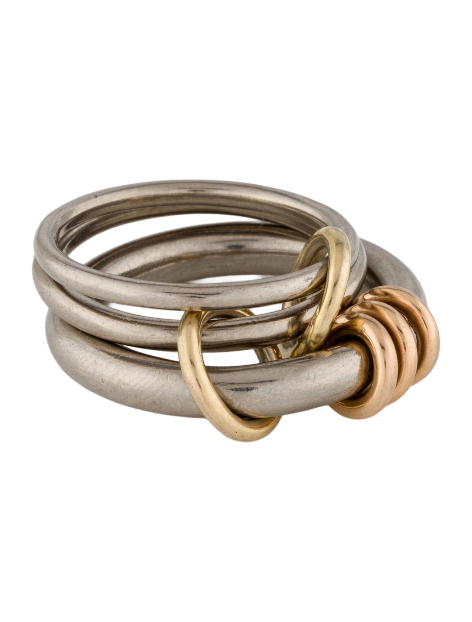 Spinelli Kilcollin 18K Tri-Tone Orion Rolling Ring