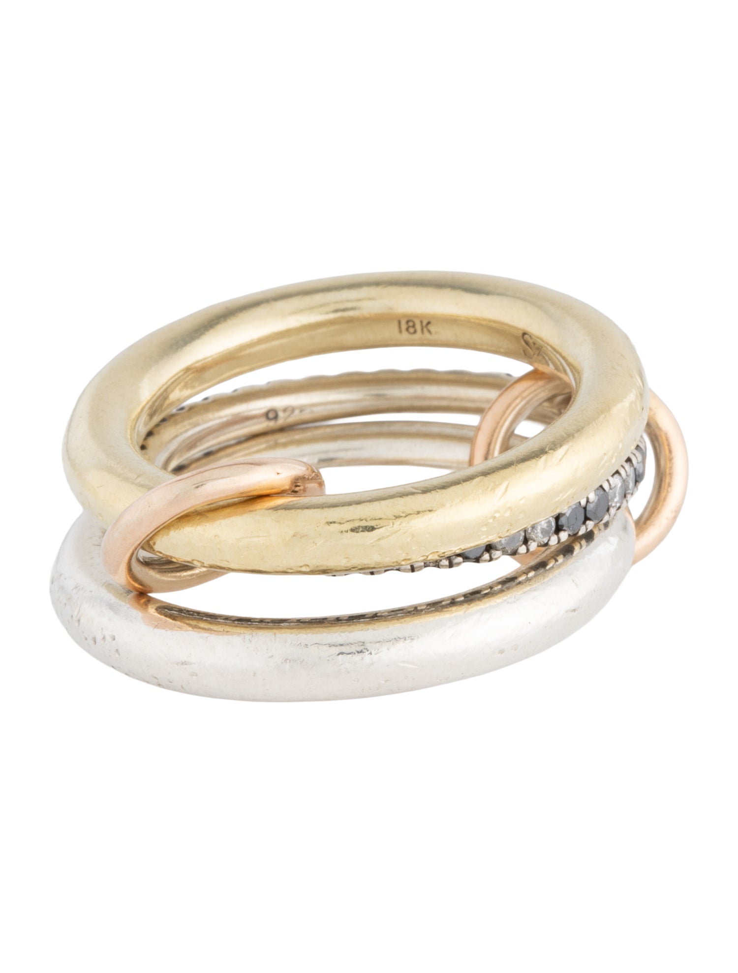 Spinelli Kilcollin Diamond Rolling Ring