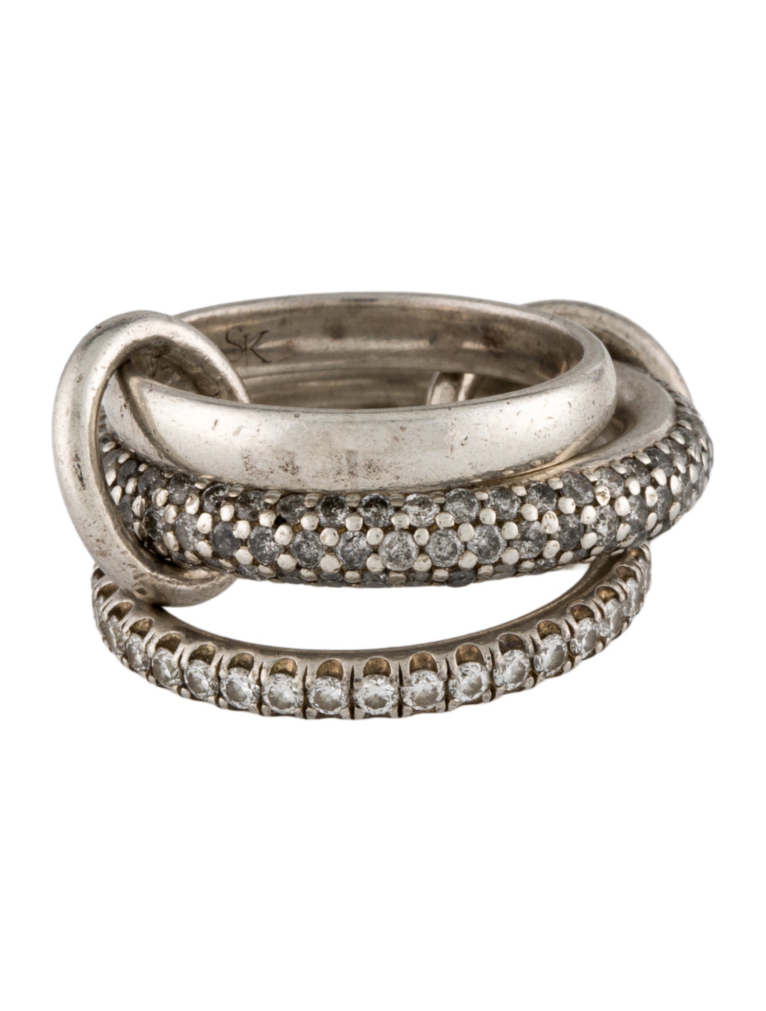 Spinelli Kilcollin Diamond Rolling Ring