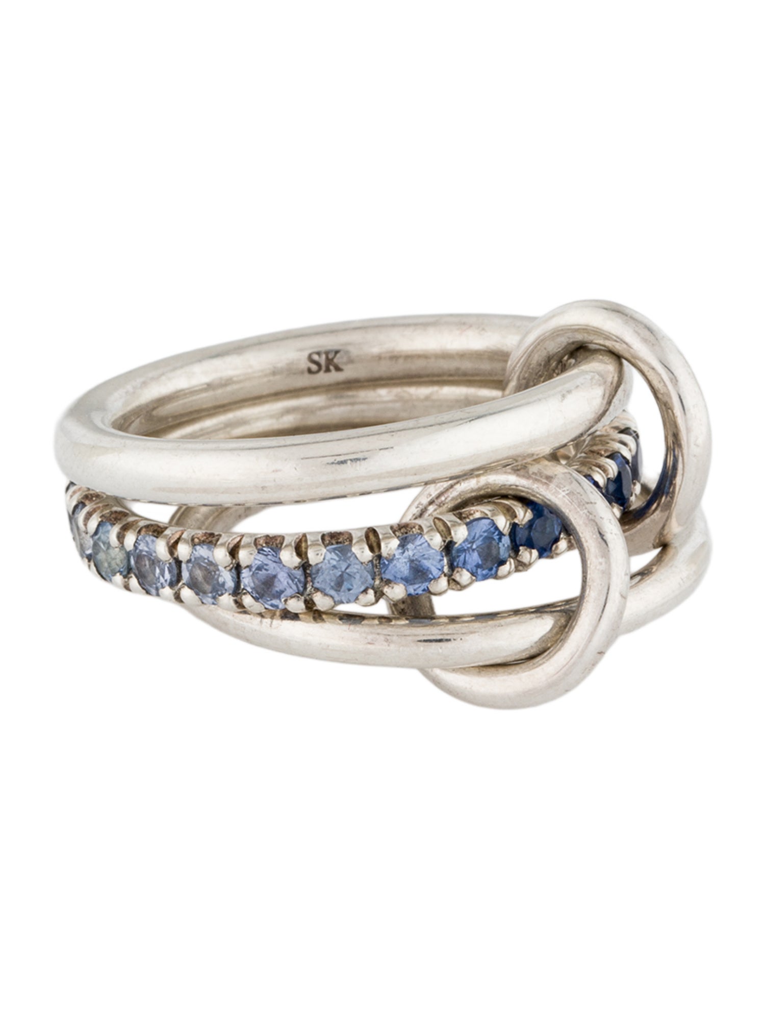 Spinelli Kilcollin Sapphire Petunia Ombré Band